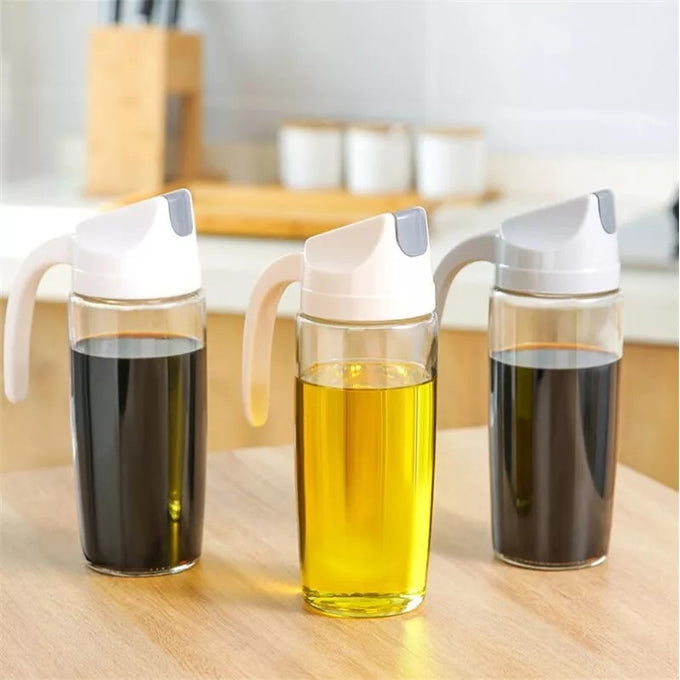 Olive Oil and Vinegar Bottle Oil