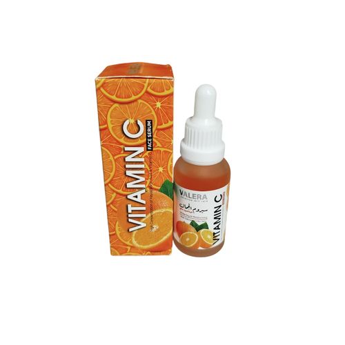 Valera Vitamin C Face Serum. Hydrates, Prevent Skin Aging, Heal Discolorations, Repair Scars, Wrinkles,Brightens, Fade Spots, Moisturizes & Evens The Skin Tone