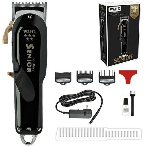 Wahl Cordless Senior Clipper – Original 5-Star Series Heavy-Duty Hair Clipper for Fades, Bulk Cutting & Precision Grooming