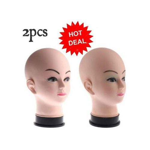2pcs Mannequin Head Wig/hats Display Dummy Doll