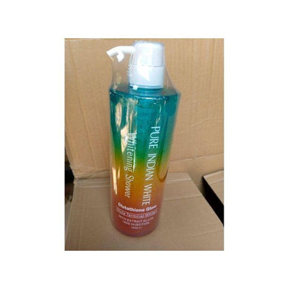 Pure Indian White Glutathione Glow Whitening Shower Gel