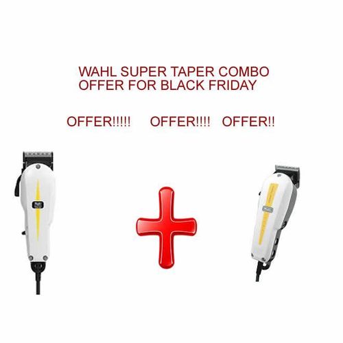 Wahl Original Classic Professional Super Taper Combo – 2 Corded Hair Clippers Original Classic Series, Heavy-Duty Barber Shaving Machines for Precision Fades & Cuts