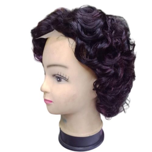 Short Curly Lace Front Hair Wig + Free Gift