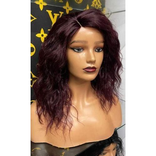 Human blend Bodywave closure wig