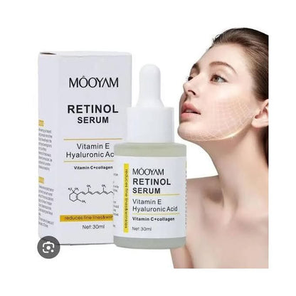 MOOYAM Retinol Serum with Vitamin E & Hyaluronic Acid (30ml)