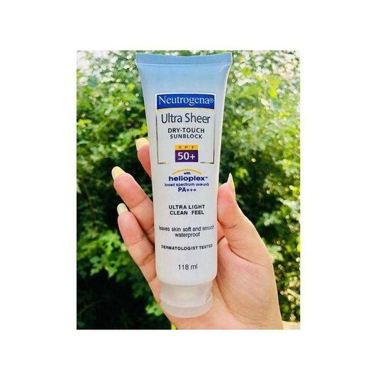 Neutrogena Ultra Sheer SPF 50 Sunscreen