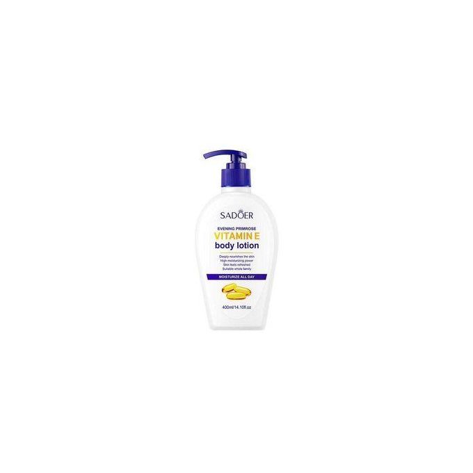 SADOER Evening Primrose Vitamin E Body Lotion (400ml)