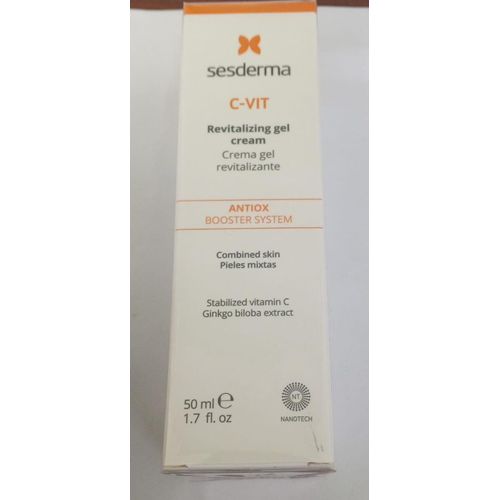 Sesderma C-Vit revitalizing gel cream antiox booster system combined skin