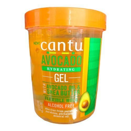 Cantu Beauty Cantu Long Lasting Maximum Flexible Hold Avocado SheaButter Hydrating Moisture Retention Styling Gel