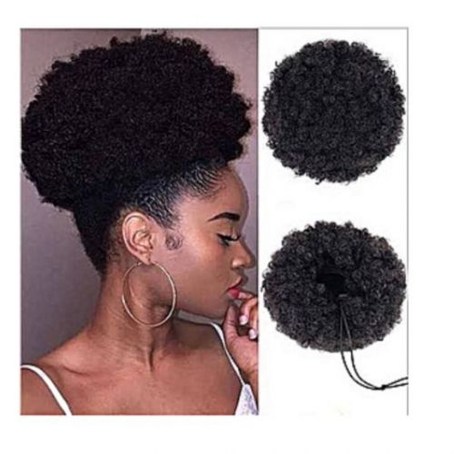 Afro Hair Bun Extension + Free Gift