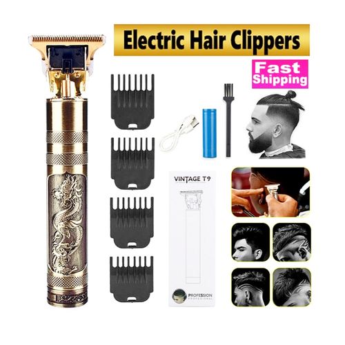 Vintage Dragon Rechargeable Multifunctional Metal Hair Clipper