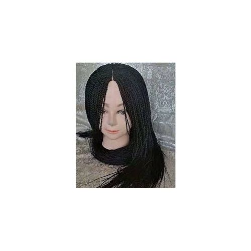 Long Braid Twisted Wig Black (official And Casual)