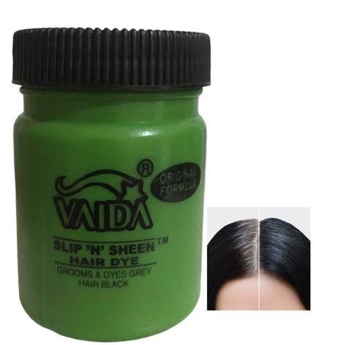 Vaida Slip-n-Sheen Grooms Greys To Black Hair Dye