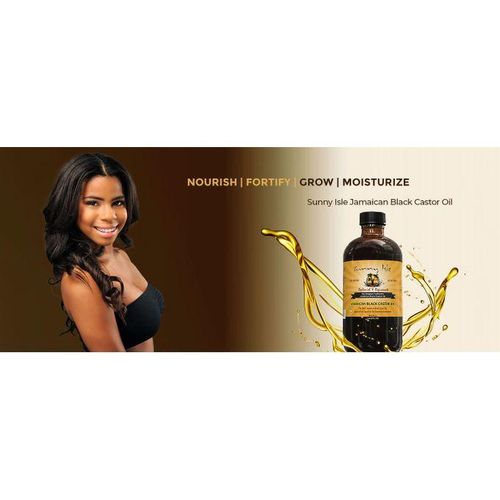 Sunny Isle 100% Organic Pure Jamaican Black Castor Oil ORIGINAL