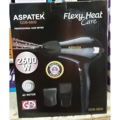 ASPATEK 2600W-Professional Hair Dryer With AC Motor System