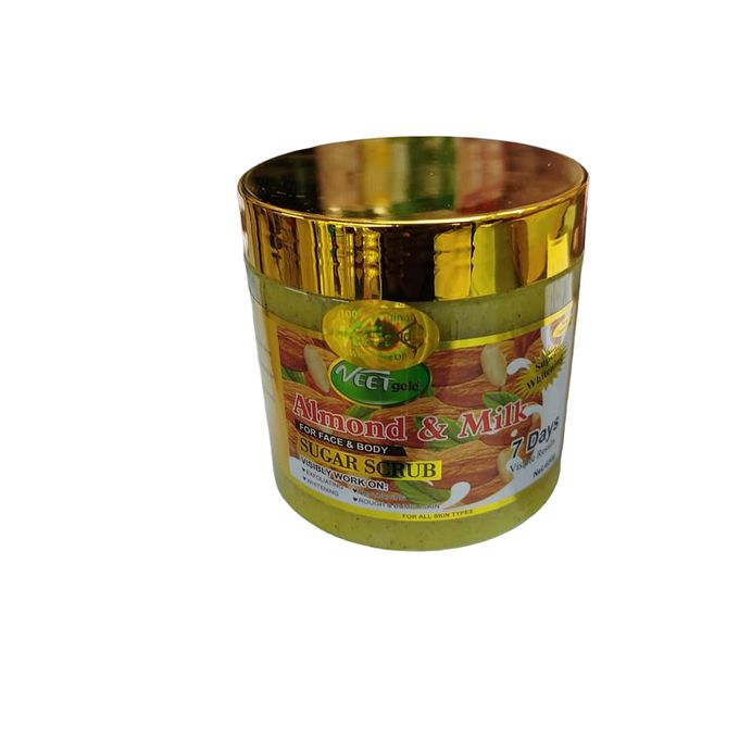 Veet Gold Almond & Milk Face & Body Sugar Scrub