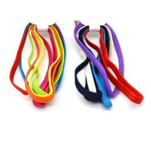 6pcs Elastic Head Band Tie Hair Band