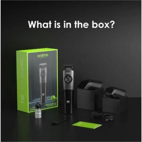Oraimo Smart Beard & Hair Trimmer 2 Precision Durable Precision Dial For Leveling -Kiinyozi Or Personal Use