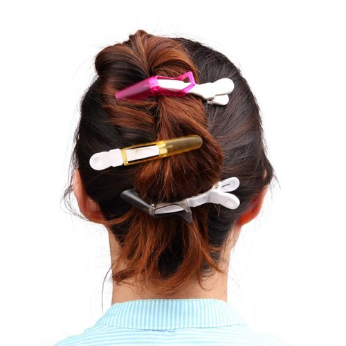 Non Slip Hair Clips/Croc Clips for Hair Styling /Sectioning (set of 6)