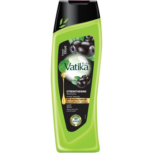 Vatika Naturals Olive Strengthening Shampoo for Moisture Soft Hair For Dull and Weak Hair