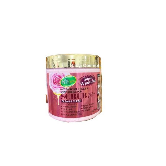 Veet Gold Anti Dark Knuckles and Skin Corrector Scrub (600g)