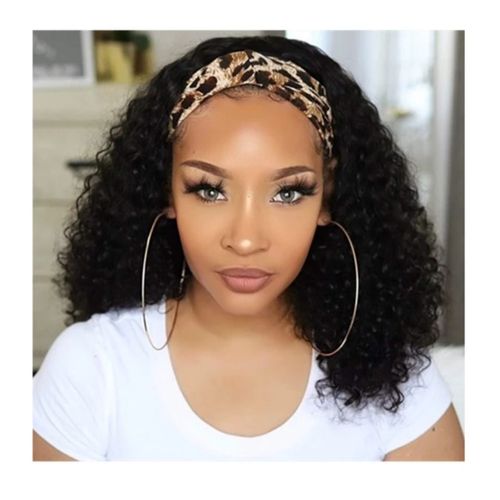 Waterwave Semi Human Headband Wig +Free Gift Inside!