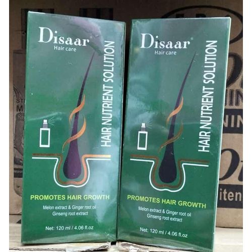 🔥 LIMITED DEAL — Disaar 100% Natural Hair Root Growth Nutrients 120mL | Stop Hair Loss + Grow Thicker Hair + Strengthen Roots | KSh 2999