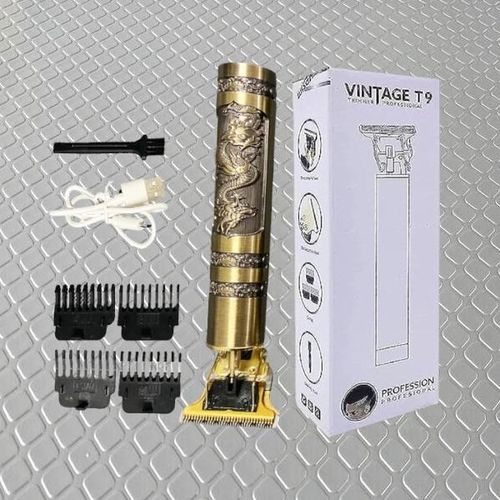 Ultra Silent Motor, Smooth Precise Cutting Professional USB charging T9 Hair Clipper Trimmer Shaver