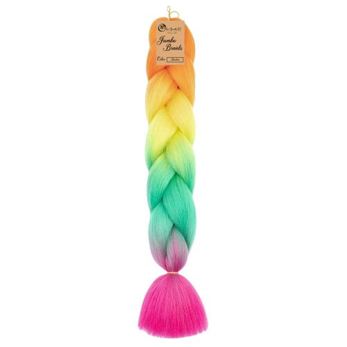 Ombré Braids KE D3 Ombre Braid Rainbow Ombre Braiding Hair Rainbow Jumbo Braid