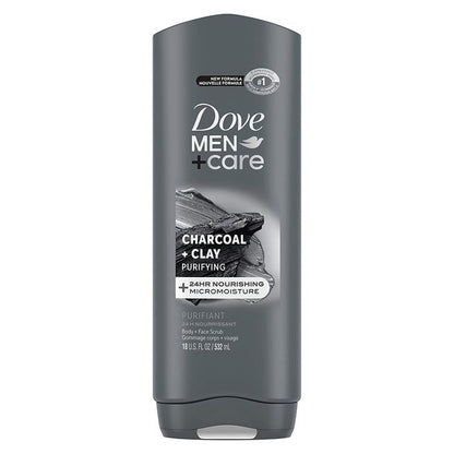 Dove Men+Care Purifying Charcoal + Clay Body & Face Wash