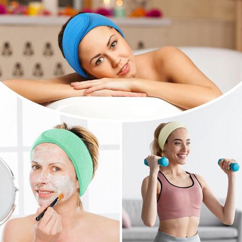 Wide Sports Headband for Hairline Protection