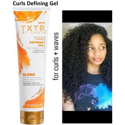 Cantu Sleek Defining Gel For Curls+ Waves.
