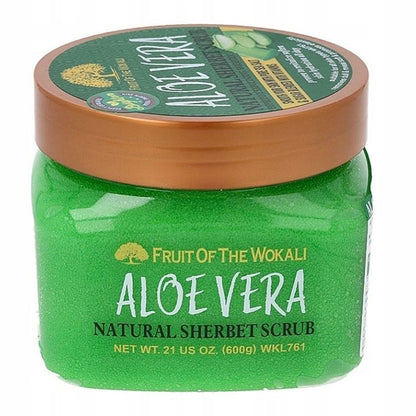 Fruit of the Wokali Aloe Vera Natural Sherbet Scrub (600g)