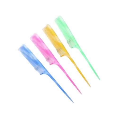 Fine-Tooth Tail Combs Anti-Static Styling Tools For Precision Hair Care 12pcs