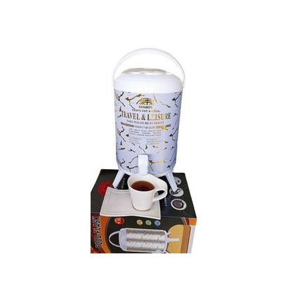 Sundabest Travel and Leisure Hot & Cold Food Flask and Tea Urn – 9.5L