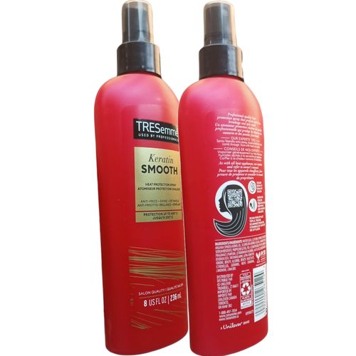TRESemmé Smooth Heat Protection Spray For Frizzy Split Ends Rough Hair, SALON QUALITY