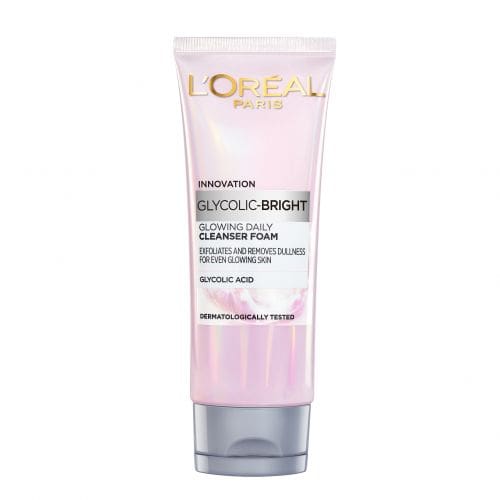 L’ORÉAL PARIS  GLYCOLIC BRIGHT CLEANSER 100ML