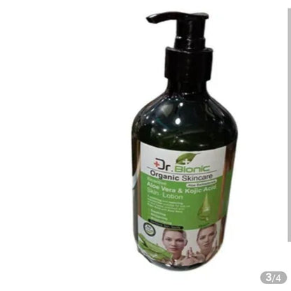 Dr. Bionic Organic Skincare Aloe Vera & Kojic Acid Body Lotion
