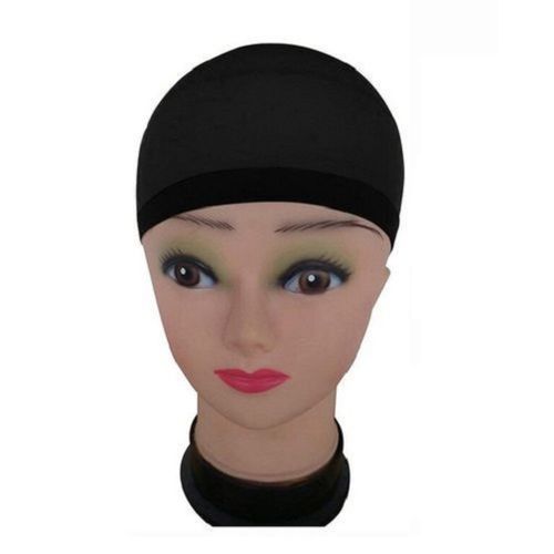 Black Stretchy Wig Cap