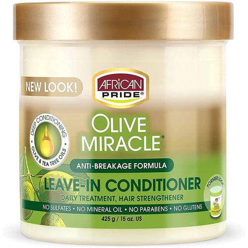 AFRICAN PRIDE Olive Miracle Leave-In Conditioner Cream