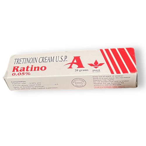 tretinoin RATINO 0.05% Retin-A Skin Damage Scars Brighten Glow