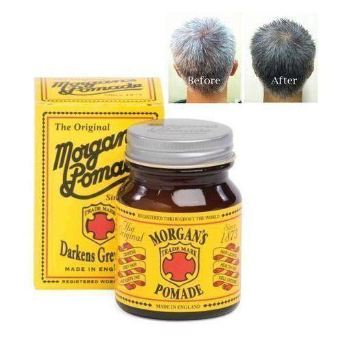 Morgan'S Pomade Darken Grey Hair Permanently - Made In England - 50G
