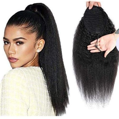 Fashion Classic Kinky semi human hair extension