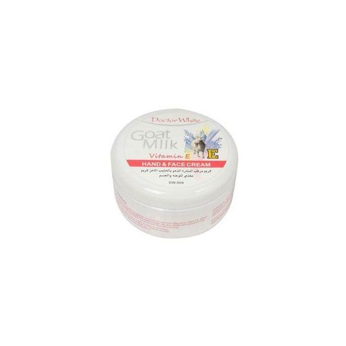 Doctor White Goat Milk Hand & Face Cream With Vitamin E & Aloe Vera-300g