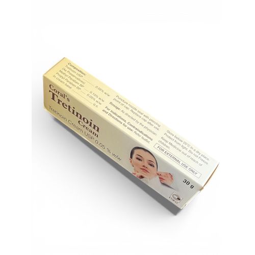 tretinoin CORAL'S TRETINOIN Cream 0.05% Retin-A Erase Fade Glow