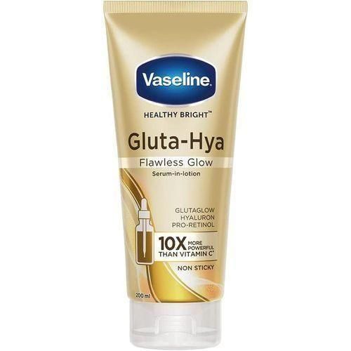 Vaseline Gluta hya flawless glow-(Gold) -330ml