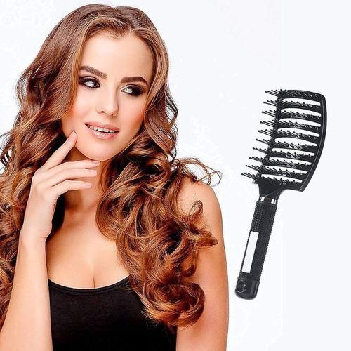 Detangling Hair Brush-black