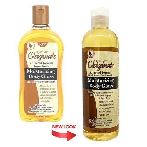 Ultimate Originals Therapy Moisturizing Body Gloss For Dry,dull And Ashy Skin-355mL