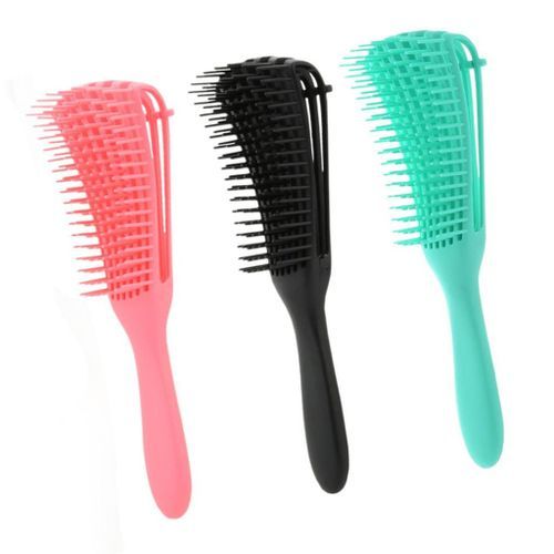 Plastic Antistatic Detangling Hairbrush