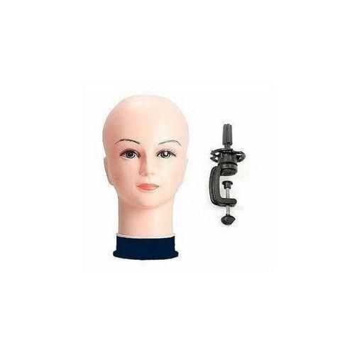 Dummy Mannique head with wig stand for making wig and display